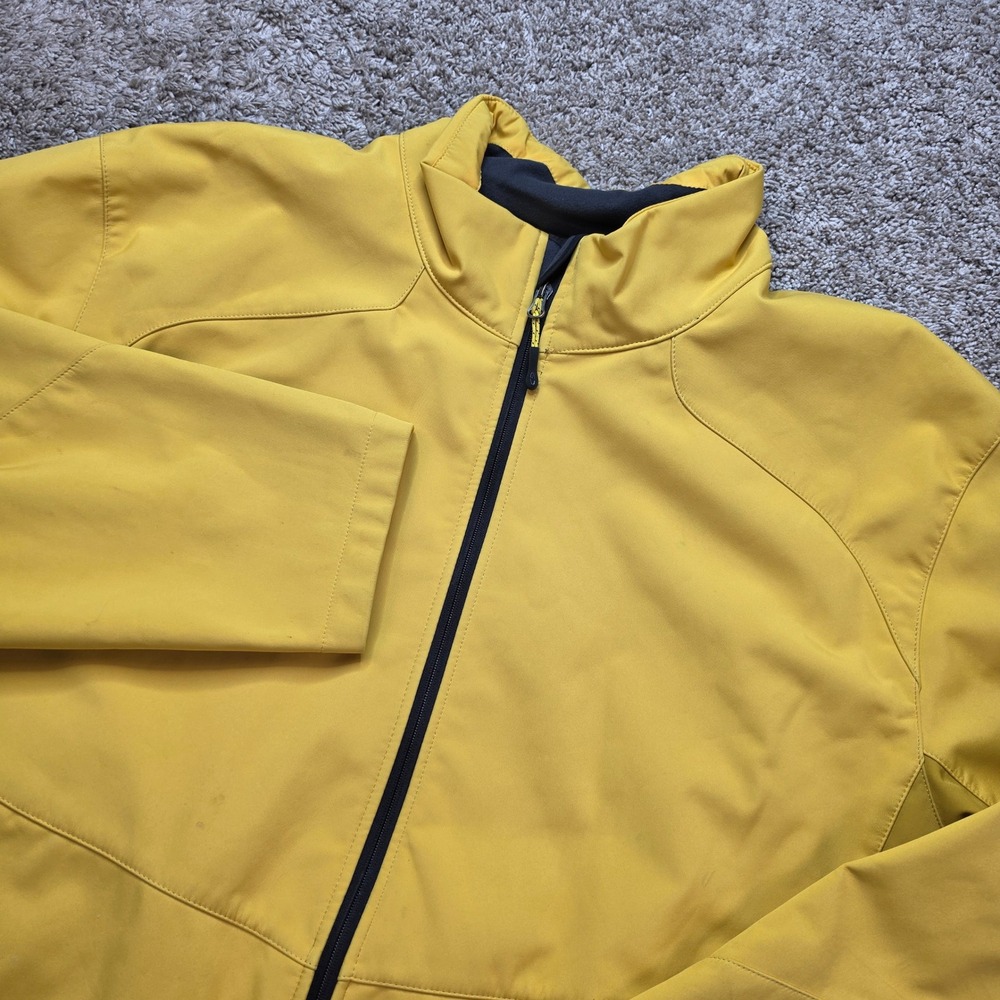 C9 by Champion VentureDry Softshell Jacket Mens XXL Yellow Outdoor Athletic